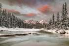 Bow River at Morants Curve, Canada Art Print